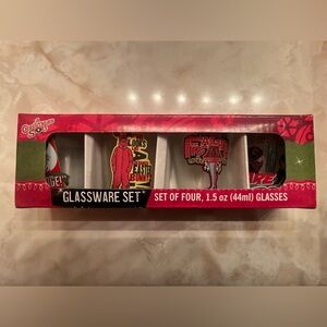 A Christmas Story Shot Glass Set of 4 1.5 oz